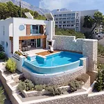 Luxury Seafront Villa Brela Pride With Heated Pool *