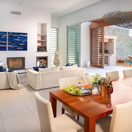 Villa Luxury Seafront Pride With Private Heated Pool At The In - Baska Voda *