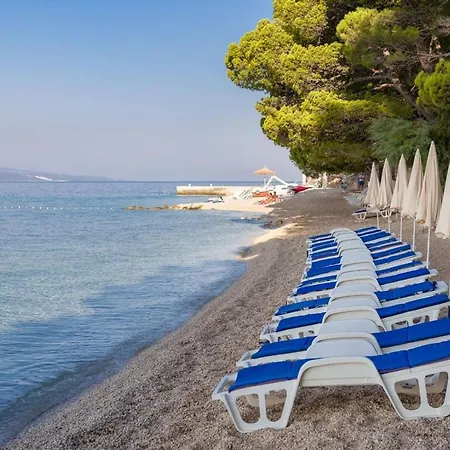Luxury Seafront Pride With Private Heated Pool At The In - Baska Voda Villa *