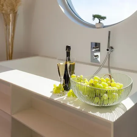 Villa Luxury Seafront Pride With Private Heated Pool At The In - Baska Voda