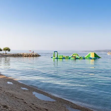 Luxury Seafront Pride With Private Heated Pool At The In - Baska Voda Villa