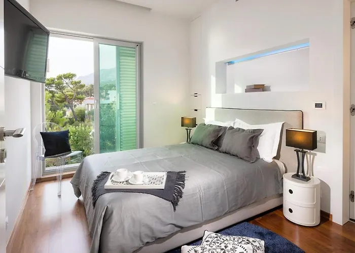 Luxury Seafront Villa Brela Pride With Heated Pool *
