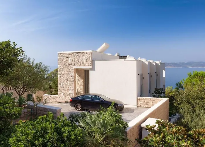 فيلة Luxury Seafront Villa Brela Pride With Heated Pool *