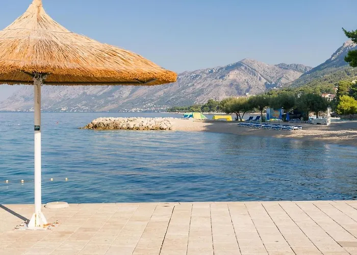 Luxury Seafront Villa Brela Pride With Heated Pool