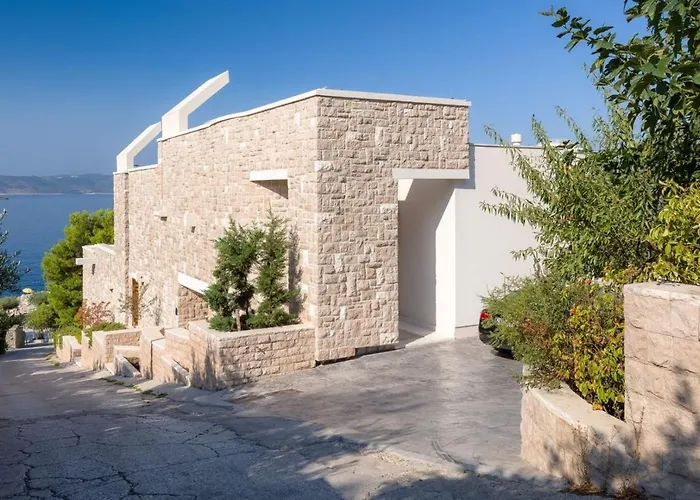 Luxury Seafront Villa Brela Pride With Heated Pool *