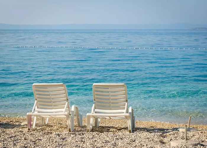 Luxury Seafront Villa Brela Pride With Heated Pool *